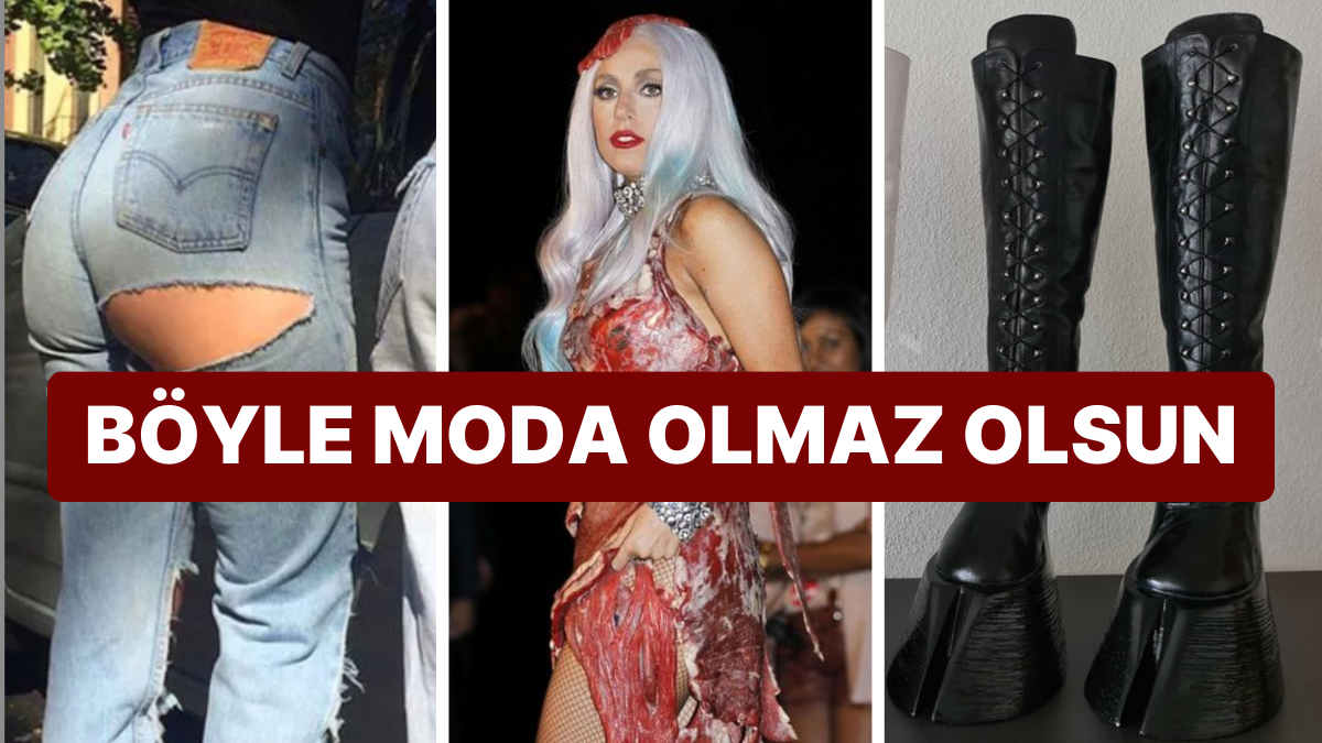 Gözleriniz Buna Hazır mı? "Olmaz Olsun Bu türlü Moda!'' Dedirten Dizaynlar ile Karşınızdayız!