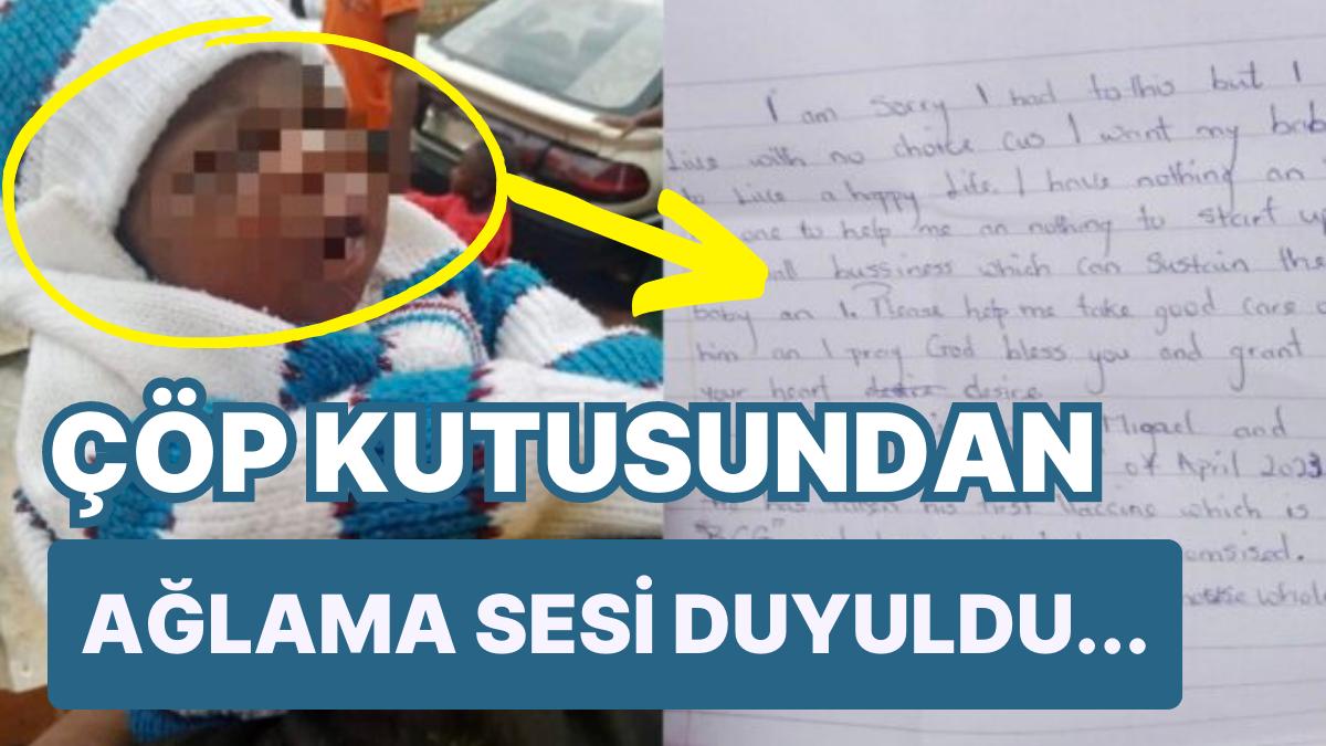 İki Haftalık Bebeğini Yanına Not Bırakarak Çöp Kutusuna Atan Anne: 'Bunu Yapmak Zorundaydım...' İki Haftalık Bebeğini Yanına Not Bırakarak Çöp Kutusuna Atan Anne: 'Bunu Yapmak Zorundaydım...'