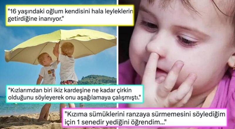 İkizine 'Çok Çirkinsin' Diyen Var! Çocuklarının Einstein Olamayacağını Fark Ettikleri Anları Paylaşan 15 Kişi