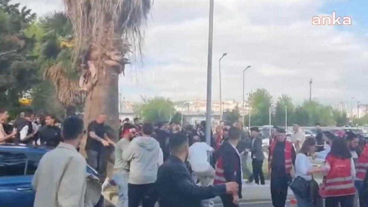 İmamoğlu'nun Mitinginden Dönen Gençler Akına Uğradı İmamoğlu'nun Mitinginden Dönen Gençler Akına Uğradı