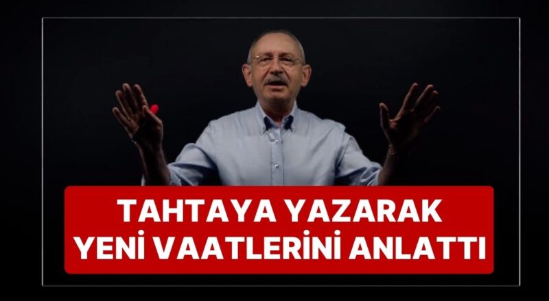 Kemal Kılıçdaroğlu'ndan Yeni Görüntü