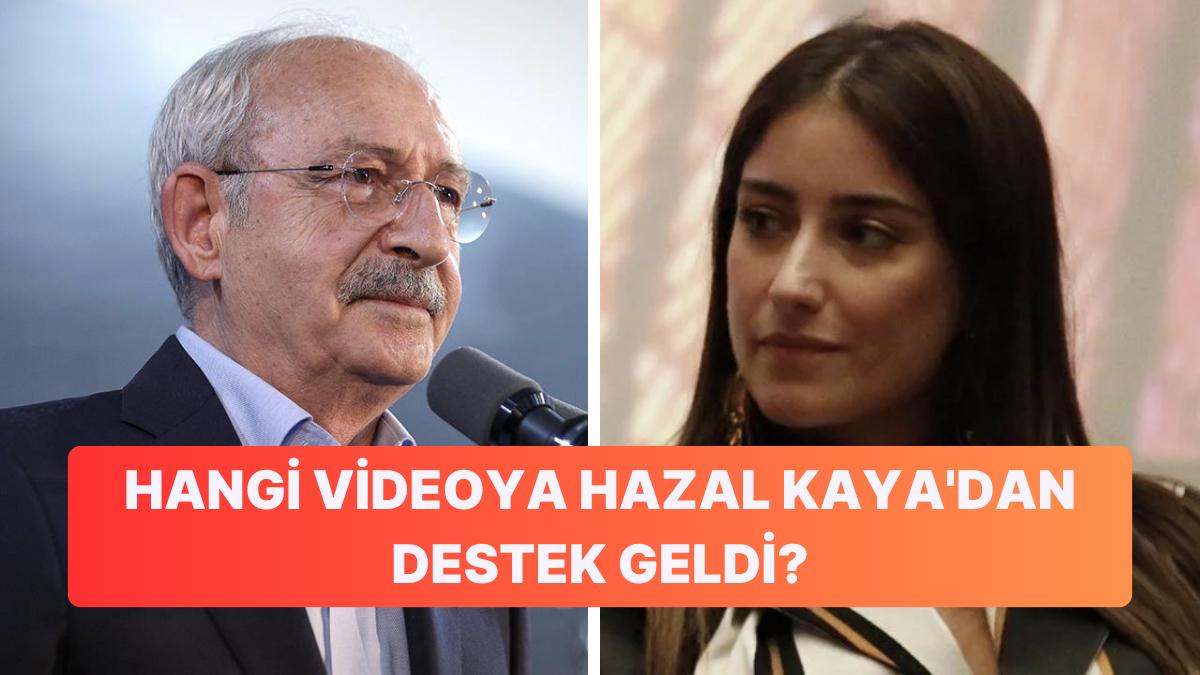 Kemal Kılıçdaroğlu'nun Sanat ve Sanatkarlar için Projesinden Bahsettiği Görüntü Hazal Kaya’nın Gözlerini Doldurdu Kemal Kılıçdaroğlu'nun Sanat ve Sanatkarlar için Projesinden Bahsettiği Görüntü Hazal Kaya’nın Gözlerini Doldurdu