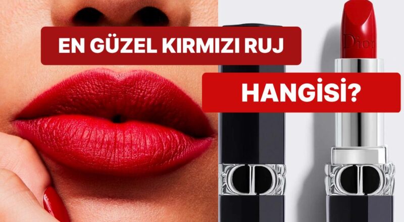 Kırmızının En Dikkat Çeken Tonlarıyla İmza Haline Gelmiş Hot Girl Rujları