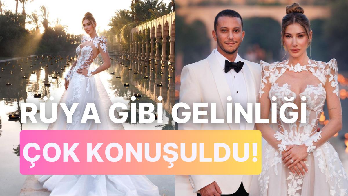 Marakeş'te Lisanlara Destan Bir Düğünle Evlenen Şeyma Subaşı'nın Çok Beğenilen Gelinliğinin Fiyatı Ortaya Çıktı Marakeş'te Lisanlara Destan Bir Düğünle Evlenen Şeyma Subaşı'nın Çok Beğenilen Gelinliğinin Fiyatı Ortaya Çıktı