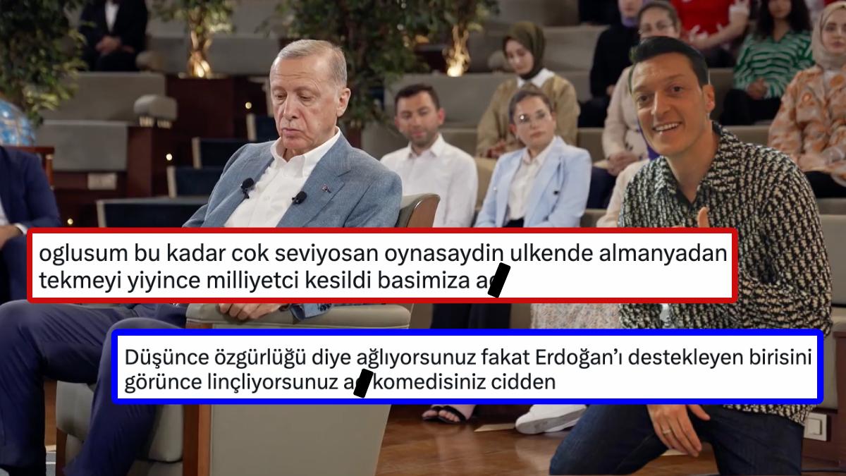 Mesut Özil'in Cumhurbaşkanı Erdoğan'a Sorulan Sorulara Şaşırmamasına Toplumsal Medyadan Gelen Reaksiyonlar