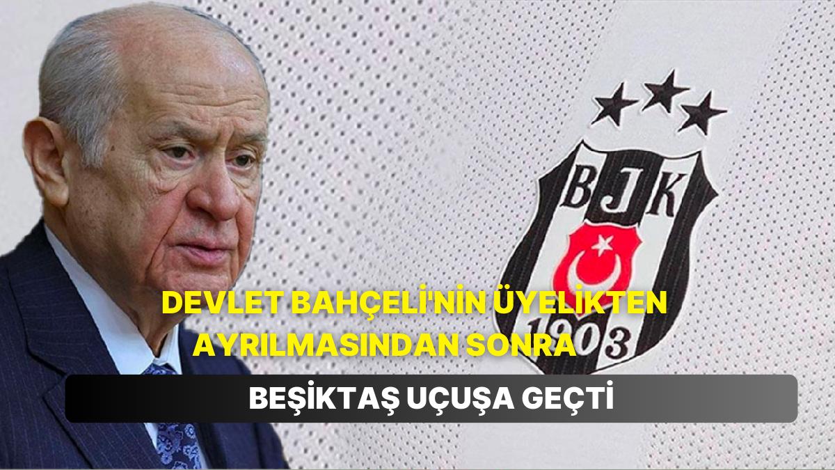 MHP Başkanı Devlet Bahçeli'nin Beşiktaş Üyeliğinden İstifası Sonrasında Beşiktaş'tan Farklı İstatistik MHP Başkanı Devlet Bahçeli'nin Beşiktaş Üyeliğinden İstifası Sonrasında Beşiktaş'tan Farklı İstatistik