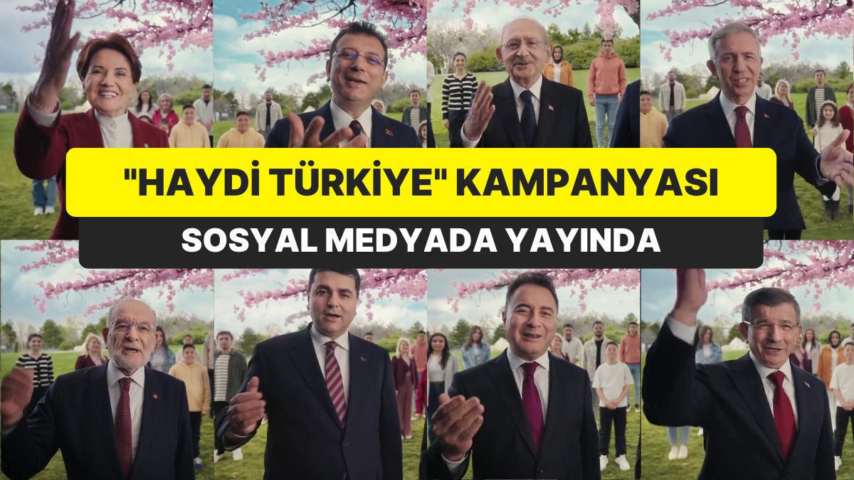 Millet İttifakı'nın Yeni Seçim Kampanyası 8'i Bir Arada! Toplumsal Medyada Yayında