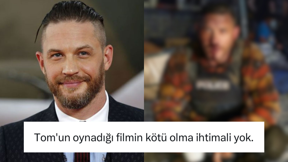 Netflix'in Yeni Sineması 'Havoc'un Başrolü Tom Hardy'den Kalplerimizi Eriten Kamera Gerisi İmajı Geldi!