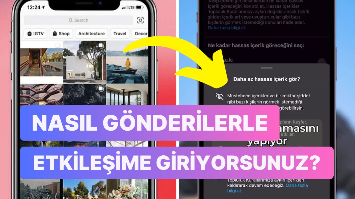 Neyi Beğendiğinize Dikkat Edin: Instagram "Keşfet" Kısmında +18 İçeriklere Maruz Kalıyorsanız Buraya! Neyi Beğendiğinize Dikkat Edin: Instagram "Keşfet" Kısmında +18 İçeriklere Maruz Kalıyorsanız Buraya!