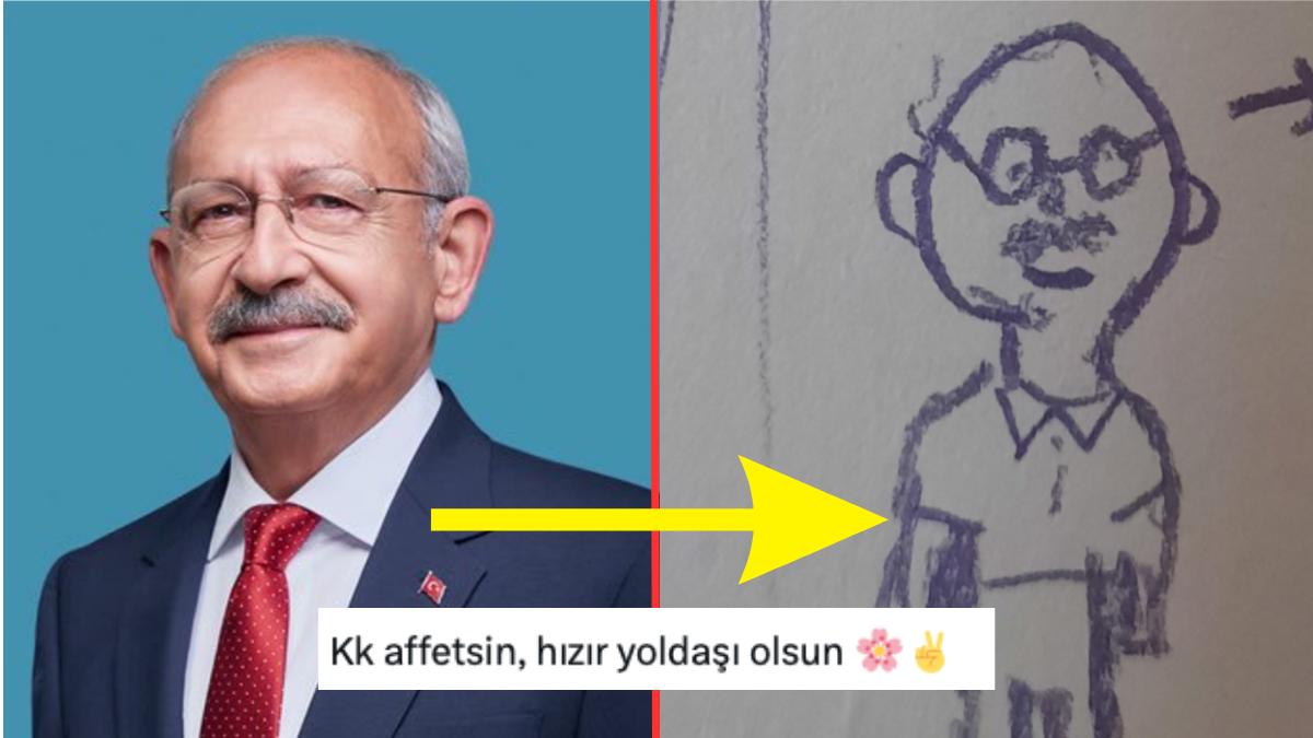 Onun Dışında Herkese Benziyor! Hıdırellez İçin Yapılan Kemal Kılıçdaroğlu Çizimleri Görenleri Kahkahaya Boğdu!
