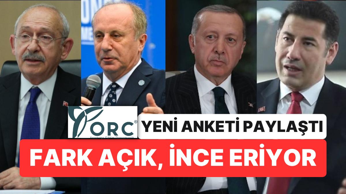 ORC'den Yeni Seçim Anketi Anketi: Muharrem İnce Eriyor ORC'den Yeni Seçim Anketi Anketi: Muharrem İnce Eriyor