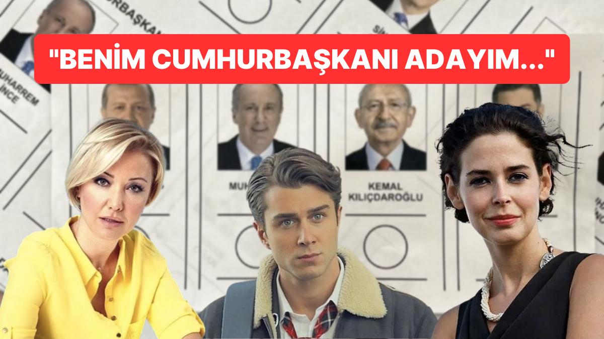 Seçime Sayılı Günler Kala Ünlü İsimler Destekledikleri Cumhurbaşkanı Adaylarını Açıkladı! Seçime Sayılı Günler Kala Ünlü İsimler Destekledikleri Cumhurbaşkanı Adaylarını Açıkladı!