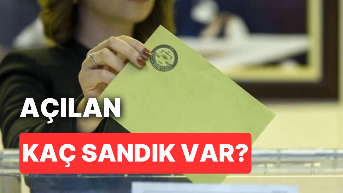Son Dakika 2023 Seçimi Açılan Sandık Sayısı: Türkiye'de Toplam Kaç Sandık Var? Son Dakika 2023 Seçimi Açılan Sandık Sayısı: Türkiye'de Toplam Kaç Sandık Var?