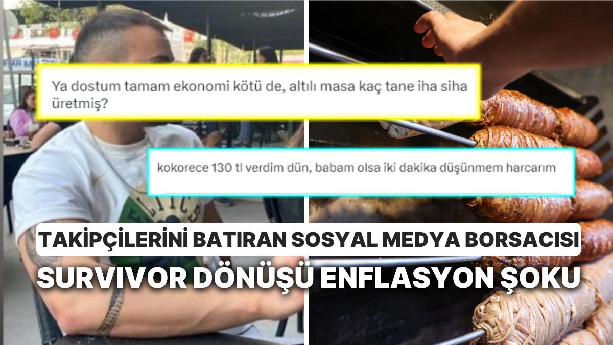 Takipçilerini Batıran Toplumsal Medya Borsacısından Survivor Dönüşü Enflasyon Şokuna Haftanın İktisat Goygoyları