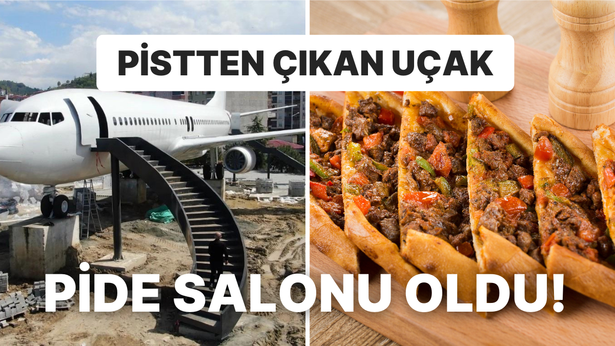Trabzon'da Pistten Çıkan Uçağın 4 Milyon TL Harcanıp Pide Salonuna Dönüştürülmesine Gelen Reaksiyonlar Trabzon'da Pistten Çıkan Uçağın 4 Milyon TL Harcanıp Pide Salonuna Dönüştürülmesine Gelen Reaksiyonlar