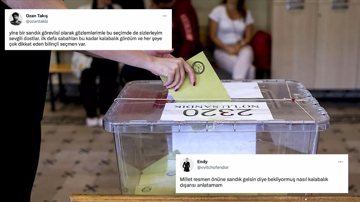 Türkiye Sandık Başında: Sabahın Birinci Saatlerinde Başlayan Sandık Yoğunluğu Toplumsal Medyada Gündem Oldu Türkiye Sandık Başında: Sabahın Birinci Saatlerinde Başlayan Sandık Yoğunluğu Toplumsal Medyada Gündem Oldu