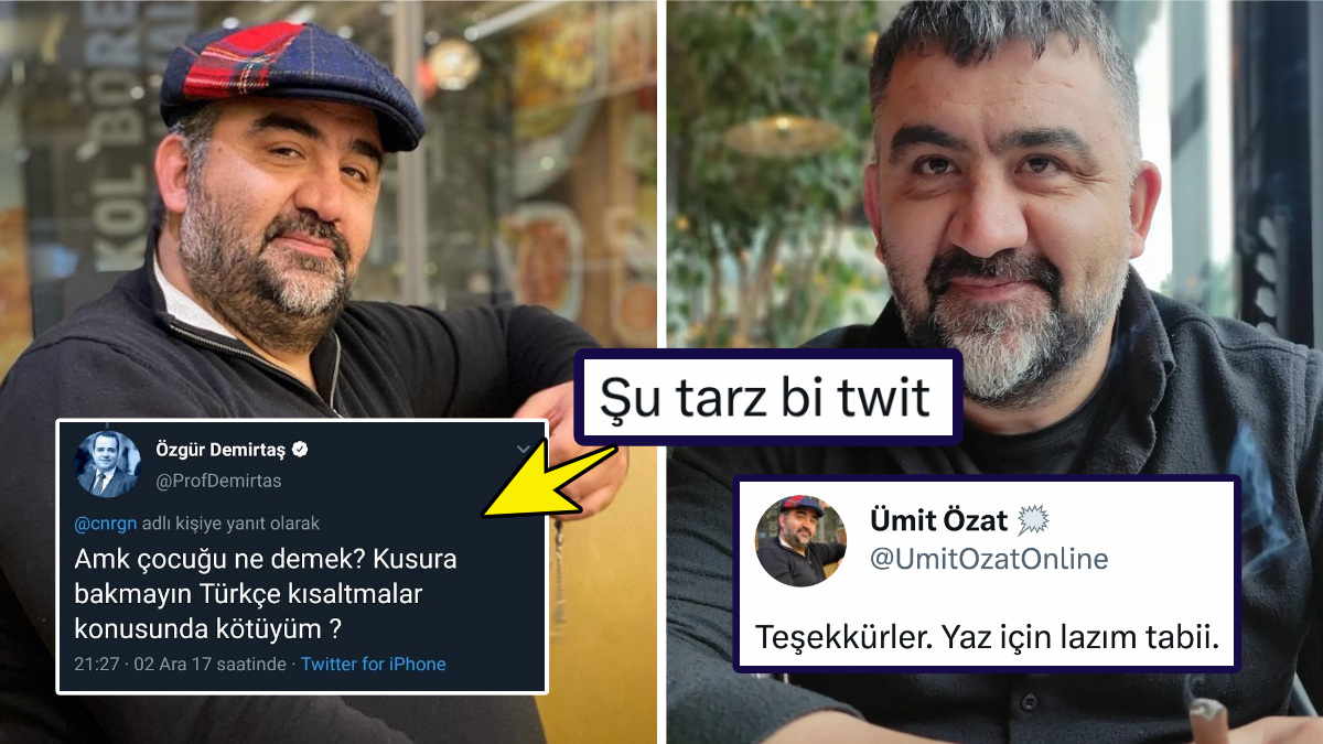 Ümit Özat'ın Takipçilerine Merakından Sorduğu Soruya Hepimize Kahkaha Attıran Komik Yanıtlar Geldi! Ümit Özat'ın Takipçilerine Merakından Sorduğu Soruya Hepimize Kahkaha Attıran Komik Yanıtlar Geldi!