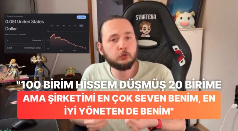 Ünlü Yayıncı ve Oyun Geliştiricisi Dora "Stratera" Özsoy'dan "Parayla Vatanseverlik mi Ölçülür" Görüntüsü