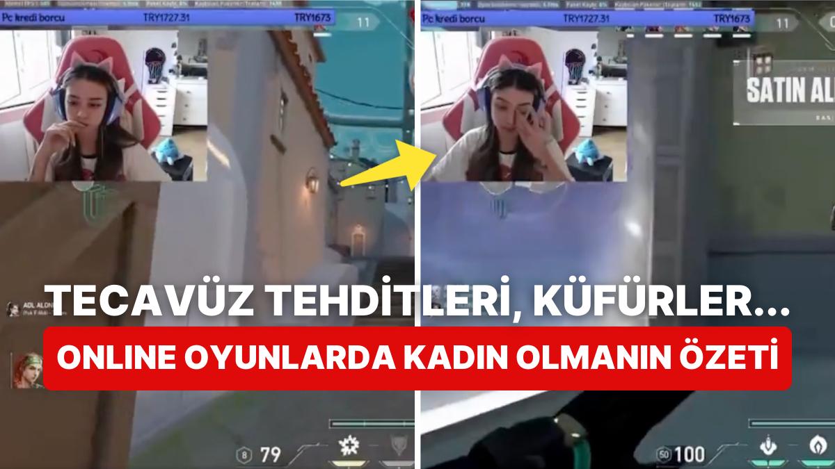 Valorant'ta Bayan Oyuncuya Ağza Alınmayacak Laflar Eden Kendini Bilmezler Sonlarınızı Bozacak