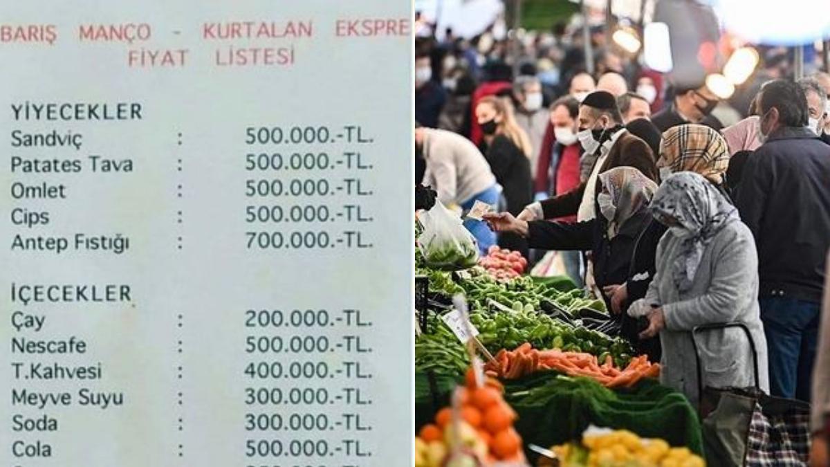 1999 Yılına İlişkin Bir Tren Restoranı Menüsündeki Fiyatlara Çok Şaşıracaksınız