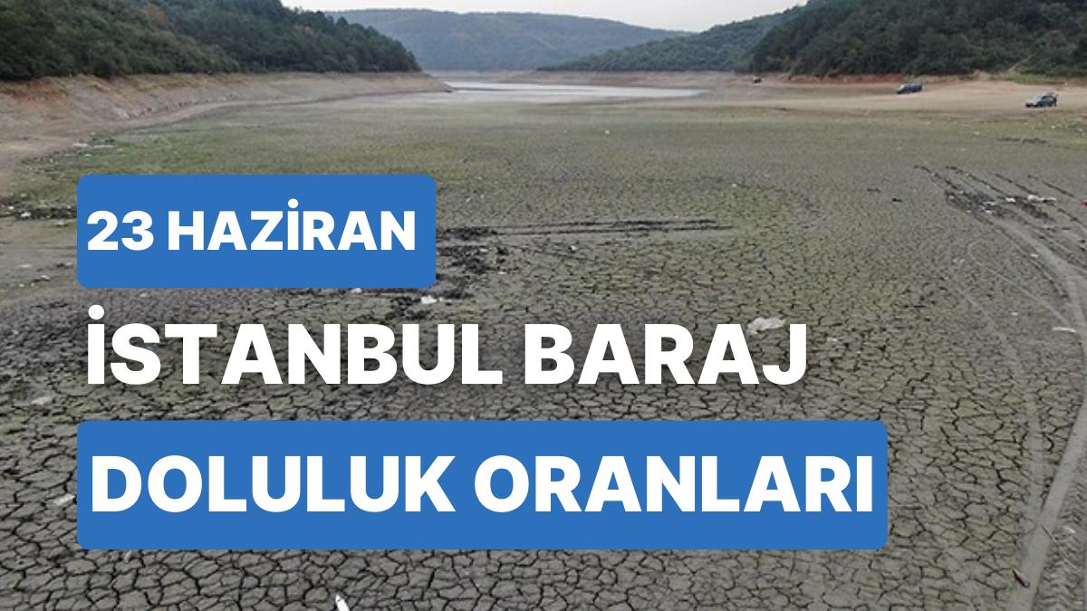 23 Haziran Cuma İstanbul Baraj Doluluk Oranlarında Son Durum: İstanbul’da Barajların Yüzde Kaçı Dolu?