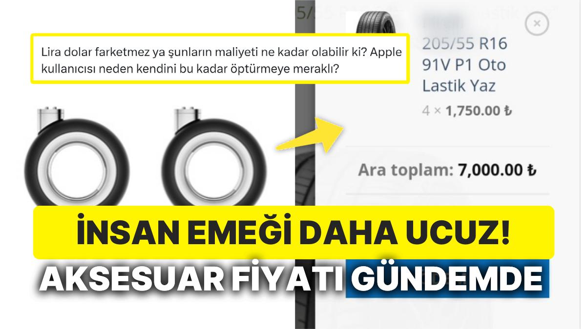 Adam Tutsan Daha Ucuz! Apple Mac Pro Aksesuarının Fiyatı İki Minimum Fiyattan Fazla Olunca Gündem Oldu Adam Tutsan Daha Ucuz! Apple Mac Pro Aksesuarının Fiyatı İki Minimum Fiyattan Fazla Olunca Gündem Oldu