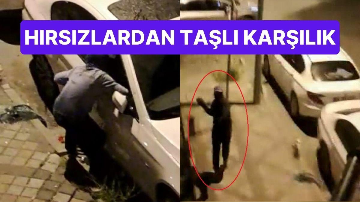 Arabaya Giren Hırsızlara Patates Fırlattı: Hırsızlar Taşla Karşılık Verdi Arabaya Giren Hırsızlara Patates Fırlattı: Hırsızlar Taşla Karşılık Verdi