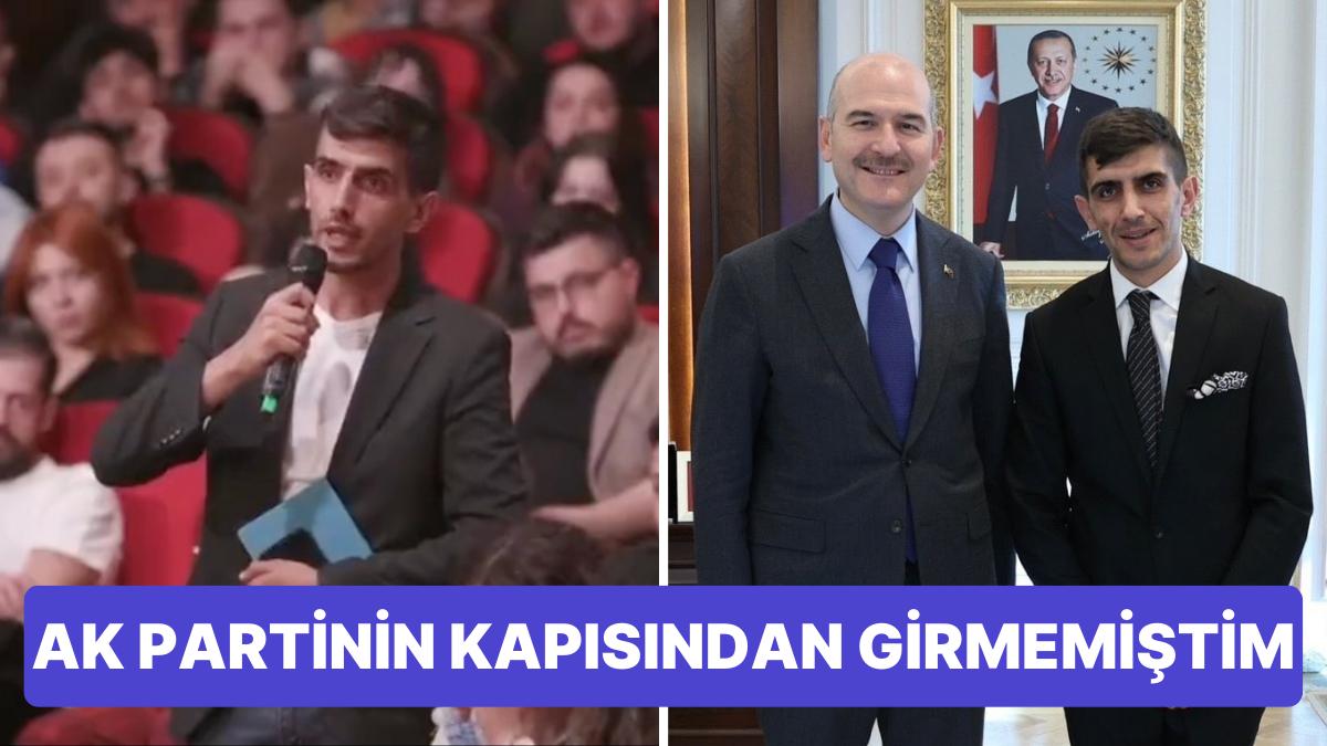 Babala TV'de "AK Parti Teşkilatlarından İçeriye Girmedim" Diyen Gencin Soylu ile Tanıştığı Ortaya Çıktı Babala TV'de "AK Parti Teşkilatlarından İçeriye Girmedim" Diyen Gencin Soylu ile Tanıştığı Ortaya Çıktı