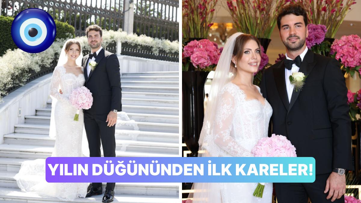 Beklenen Gün Geldi: Eda Ece ve Buğrahan Tuncer'in Düğününden Birinci Kareler! Beklenen Gün Geldi: Eda Ece ve Buğrahan Tuncer'in Düğününden Birinci Kareler!