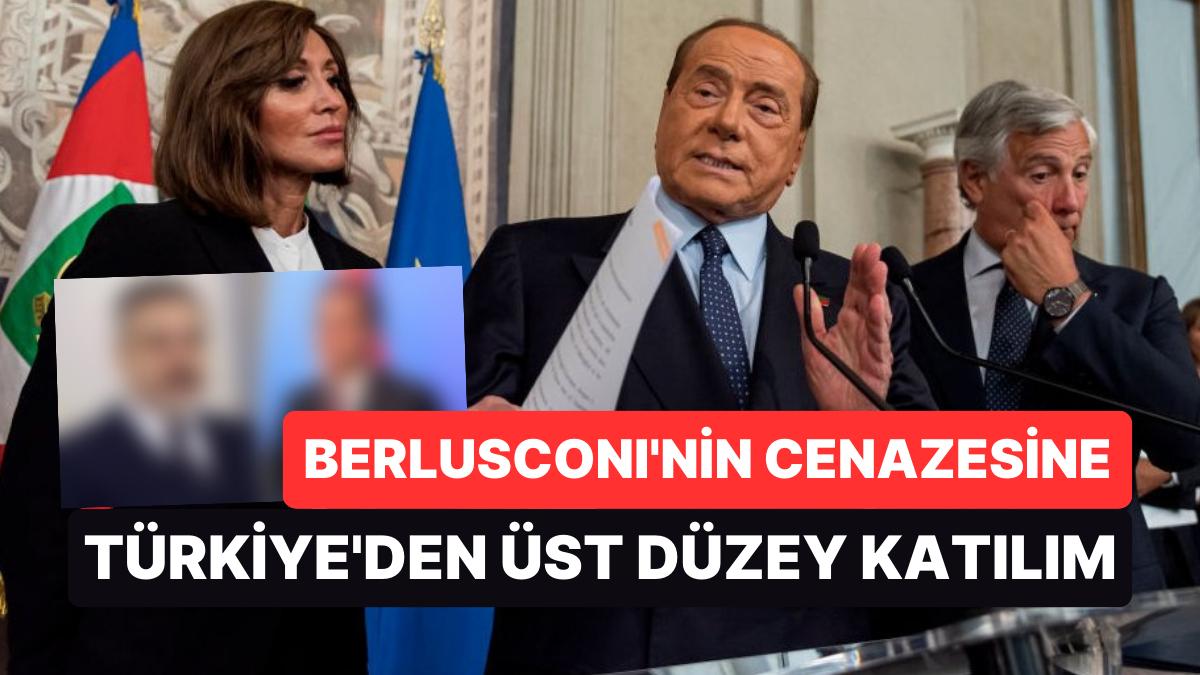 Berlusconi’nin Cenazesine Türkiye'den Üst Seviye Katılım! İki İsim Yola Çıktı