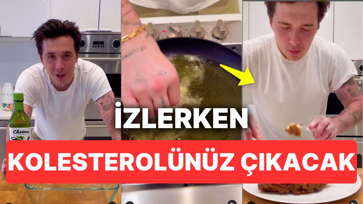 Brooklyn Beckham’ın Yağ İçinde Yüzdürdüğü Yemek Görüntüsü Görenlerin Damarlarını Tıkadı