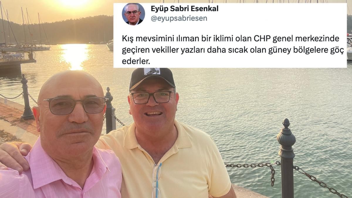 CHP'li Mahmut Tanal'ın Tatilden Paylaştığı Fotoğraf Muhalif Seçmenin Sert Reaksiyonuna Sebep Oldu
