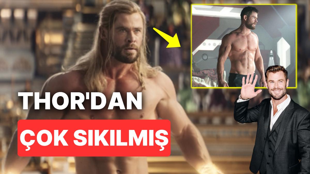 Dalyan Üzere Üstün Kahramanımız Chris Hemsworth, Thor Olmaktan Sıkıldığını Söyledi