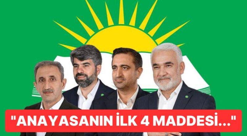 Dört Milletvekilini AK Parti'den Meclise Sokan HÜDA-PAR’ın “Türk Milleti" Tarifine Karşı Çıkan Parti Programı
