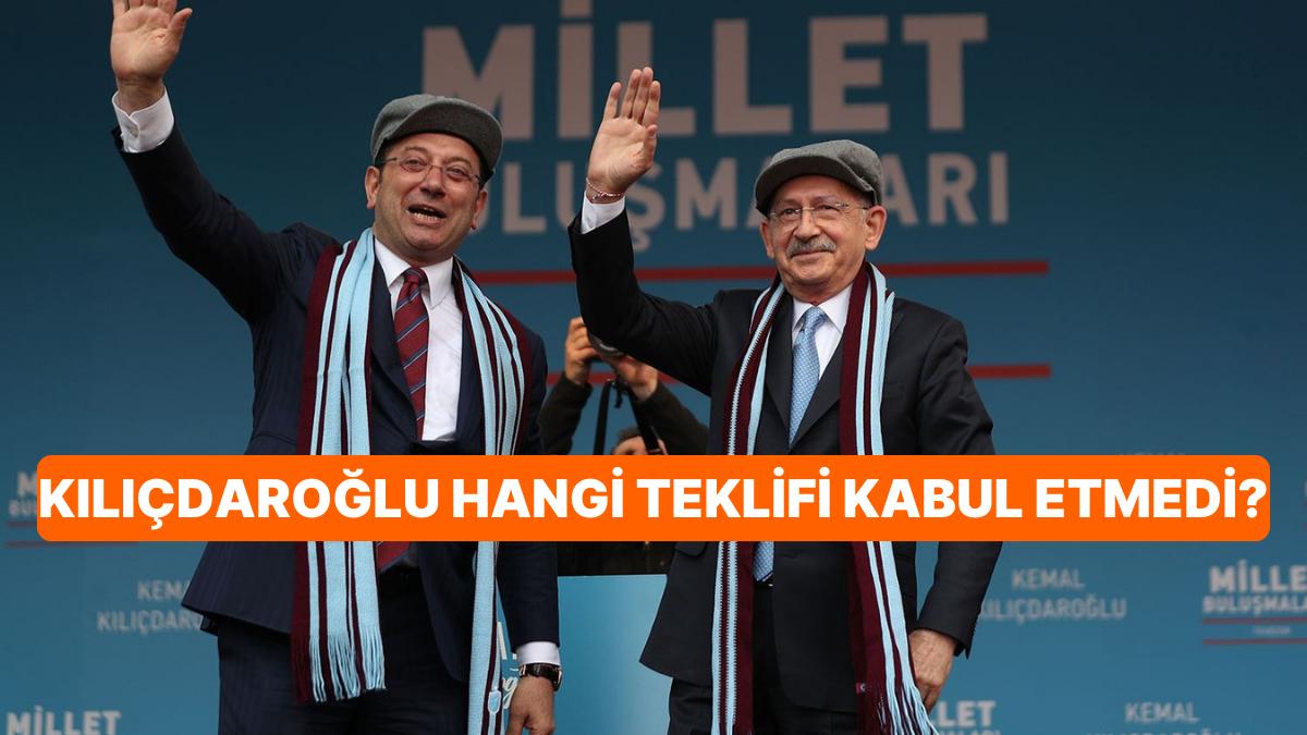 Ekrem İmamoğlu ve Kemal Kılıçdaroğlu Görüşmesinin Perde Gerisi Birinci Kere Ortaya Çıktı! Ekrem İmamoğlu ve Kemal Kılıçdaroğlu Görüşmesinin Perde Gerisi Birinci Kere Ortaya Çıktı!