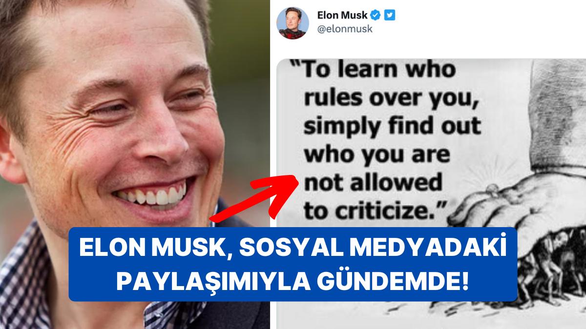 Elon Musk, Bir Neo-Nazi Müellifin Kelamını Voltaire'e Aitmiş Üzere Paylaştı! Elon Musk, Bir Neo-Nazi Müellifin Kelamını Voltaire'e Aitmiş Üzere Paylaştı!