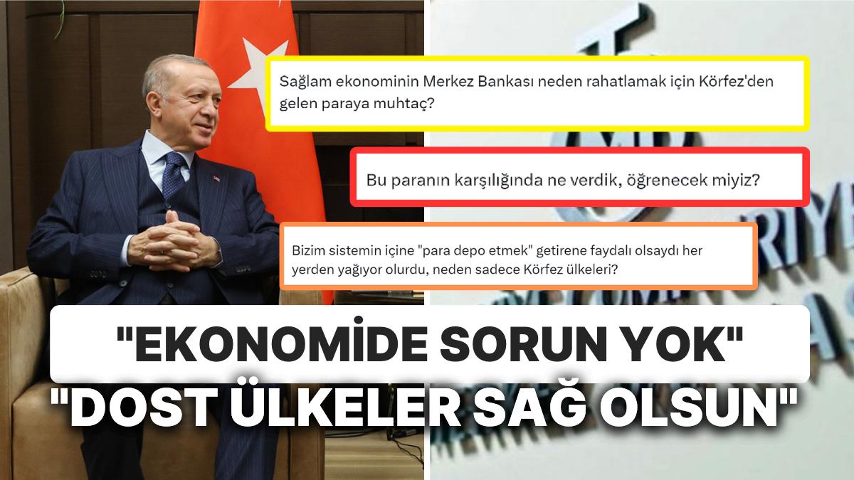 Erdoğan "Dost Ülkeler Türkiye'de Para Depoladı" Deyince Ekonomistler Sordu: "Karşılığı Ne?" Erdoğan "Dost Ülkeler Türkiye'de Para Depoladı" Deyince Ekonomistler Sordu: "Karşılığı Ne?"