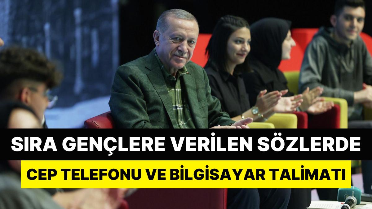 Erdoğan'ın Gençlere Verdiği Cep Telefonu ve Bilgisayar Kelamı MKYK'da Gündeme Geldi