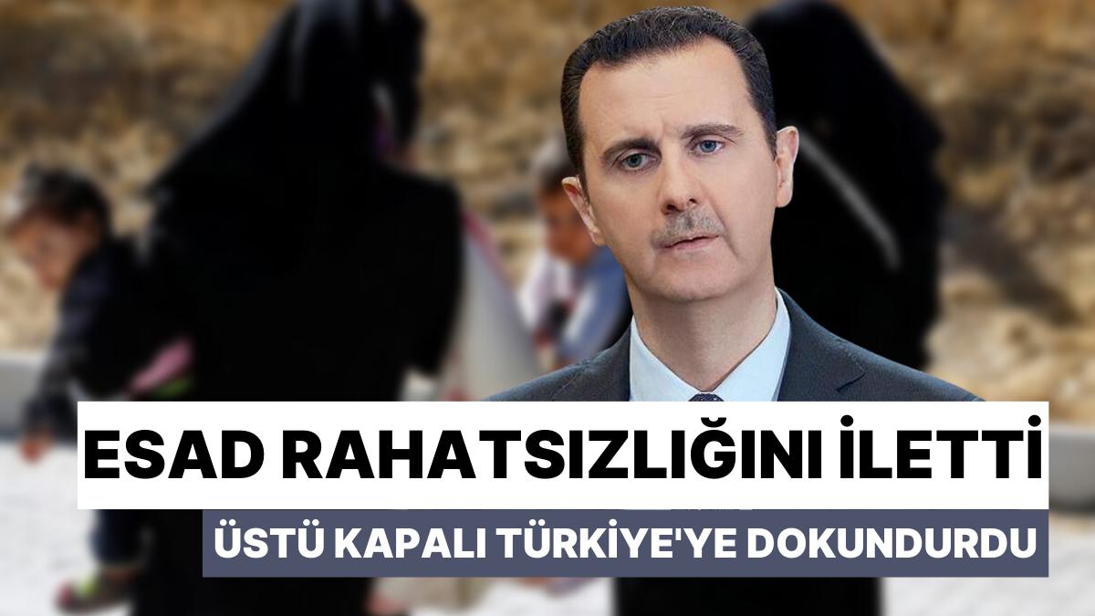 Esad'dan Suriyeli Sığınmacılarla İlgili Yeni Açıklama Esad'dan Suriyeli Sığınmacılarla İlgili Yeni Açıklama