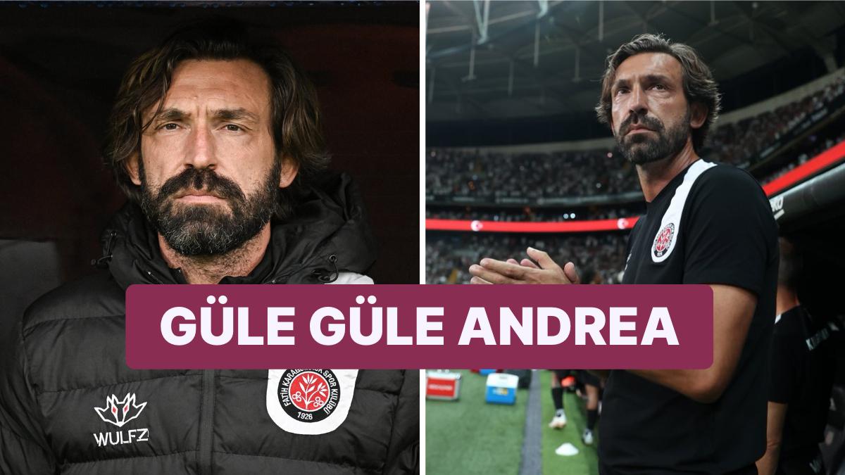 Fatih Karagümrük, Andrea Pirlo ile Yollarını Ayırdı Fatih Karagümrük, Andrea Pirlo ile Yollarını Ayırdı