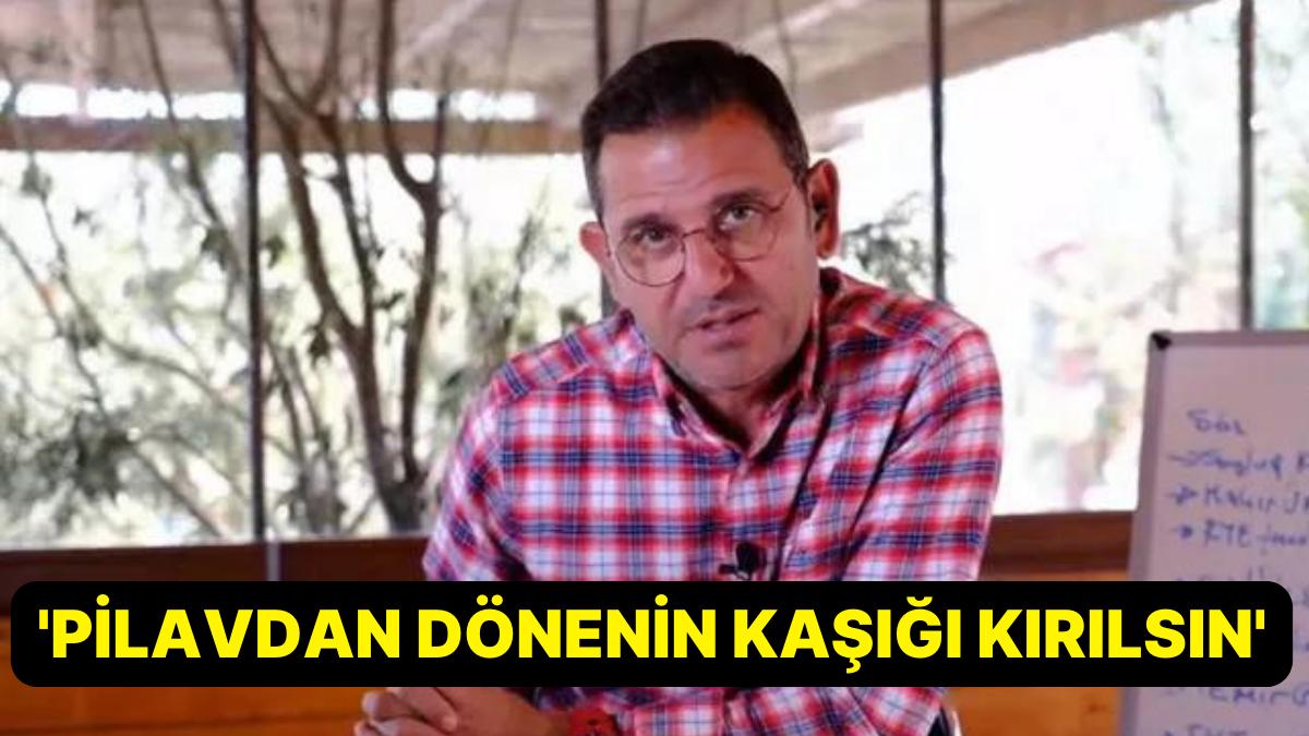 Fatih Portakal'dan Çok Konuşulacak Kelamlar: 'Pilavdan Dönenin Kaşığı Kırılsın'