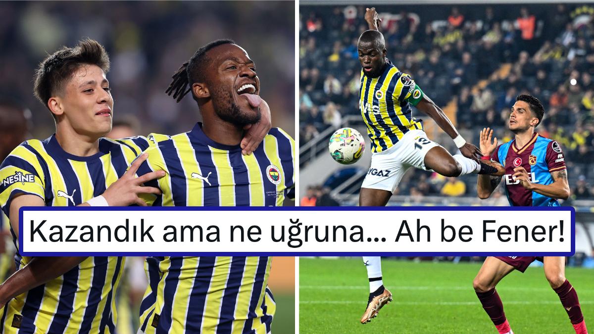 Fenerbahçe'nin Rahat Kazandığı Trabzonspor Maçına Toplumsal Medyadan Gelen Reaksiyonlar Fenerbahçe'nin Rahat Kazandığı Trabzonspor Maçına Toplumsal Medyadan Gelen Reaksiyonlar