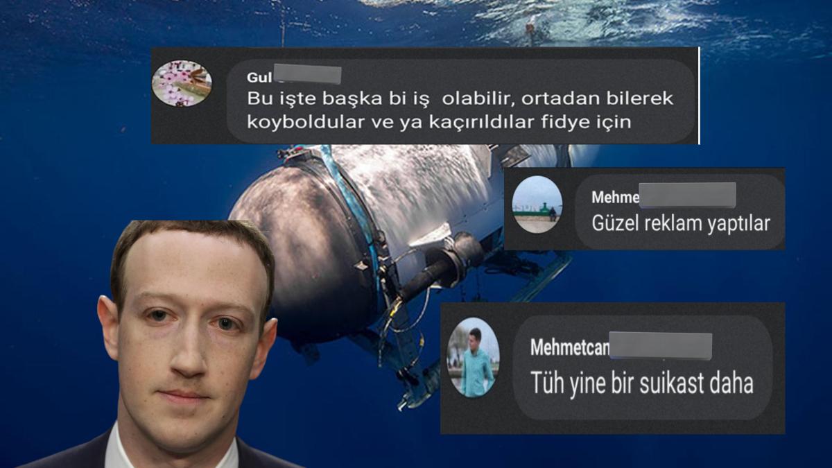 "Fidye İçin Kaçırılmış Olabilirler!" Denizaltı Titan'ın Akabinde Gelen Beyin Yakan Facebook Yorumları "Fidye İçin Kaçırılmış Olabilirler!" Denizaltı Titan'ın Akabinde Gelen Beyin Yakan Facebook Yorumları
