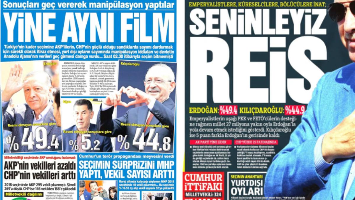 Gazeteler 14 Mayıs'ı Nasıl Gördü? Gazeteler 14 Mayıs'ı Nasıl Gördü?