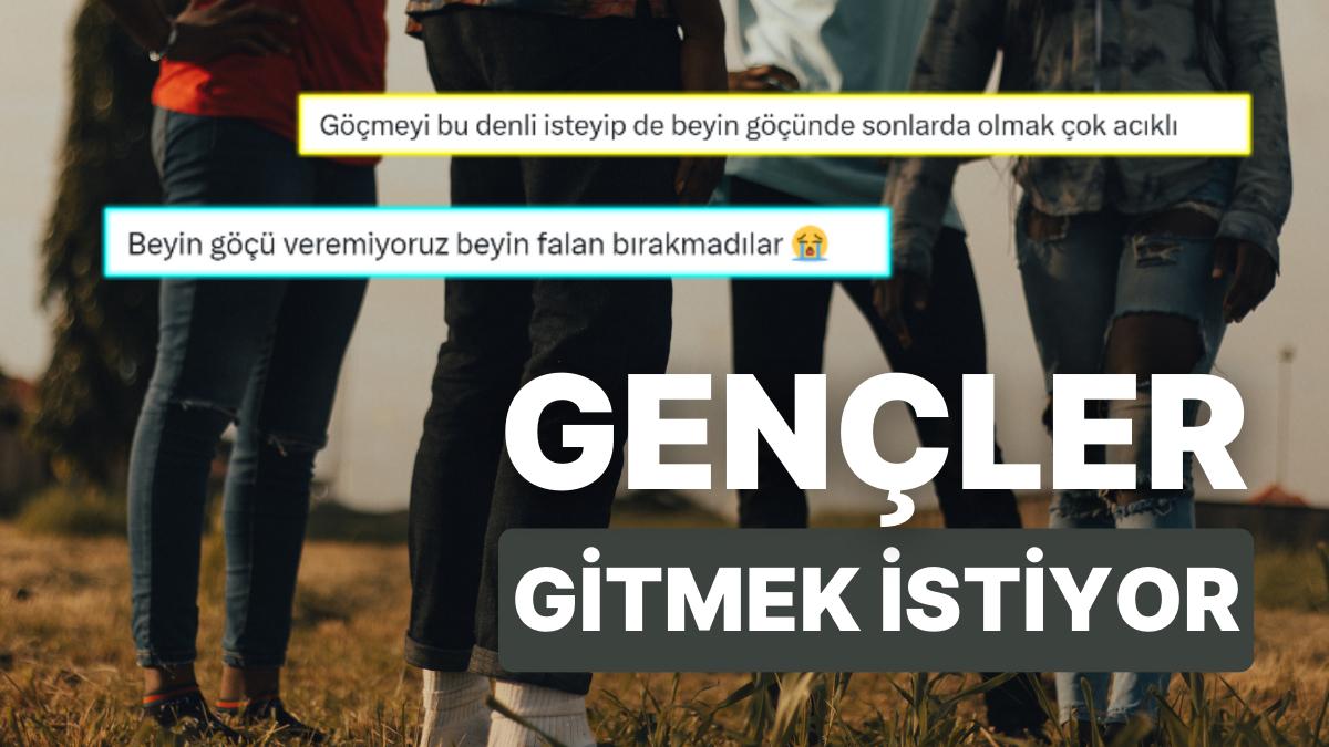 Gençler Göç Etmenin Derdinde! 18-25 Yaş Ortası 10 Gençten 7'si Ülkeden Gitmek İstiyor Gençler Göç Etmenin Derdinde! 18-25 Yaş Ortası 10 Gençten 7'si Ülkeden Gitmek İstiyor