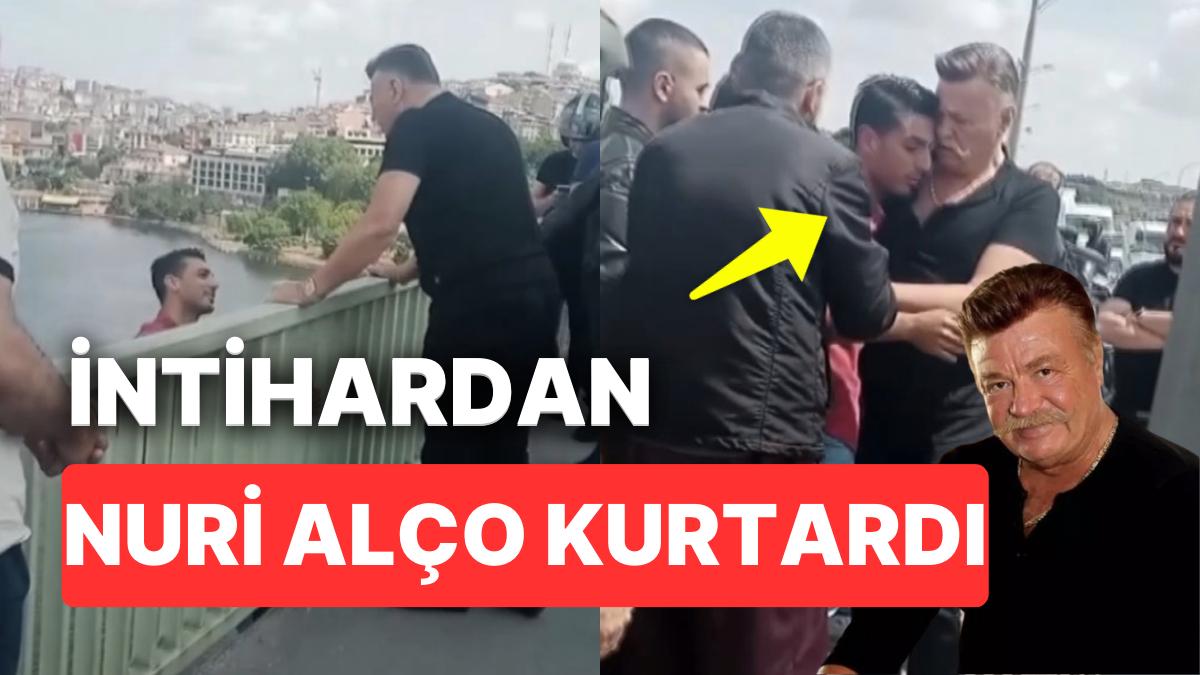 Haliç'te İntihar Teşebbüsünde Bulunan Gence Nuri Alço El Uzattı: Genç Ağlayarak İntihardan Vazgeçti