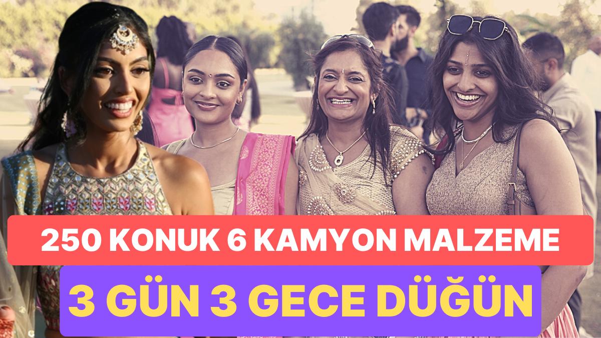 Hintli Çift, Kuşadası’nda 3 Gün 3 Gece Düğün Yaptı, 250 Davetli İçin 6 Kamyon Materyal Kullanıldı