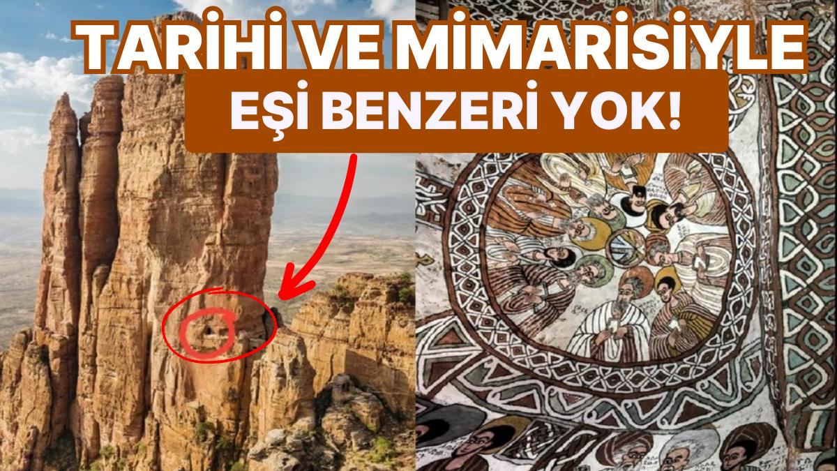 İbadet İçin Göğe Tırmanmayı Gerektiren Tarihi Kaya Kilisesinin Farklı Hikayesi: Abuna Yemata Guh