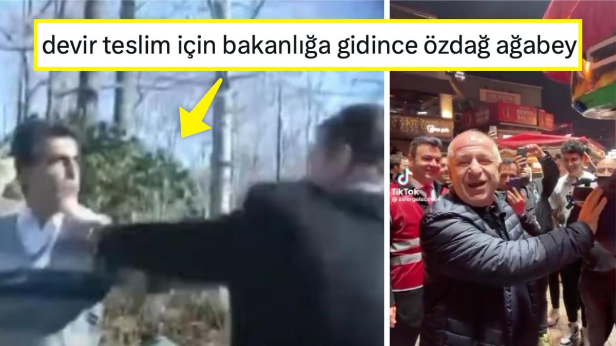 İçişleri Bakanlığı Periyot Teslim Merasiminde Özdağ ve Soylu'nun Mümkün Gergin Hallerine Gelen Komik Paylaşımlar İçişleri Bakanlığı Periyot Teslim Merasiminde Özdağ ve Soylu'nun Mümkün Gergin Hallerine Gelen Komik Paylaşımlar