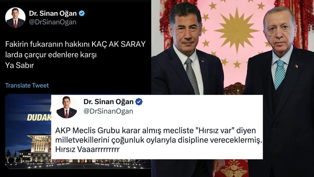 İkinci Cinste Erdoğan'a Dayanak Vereceğini Açıklayan Sinan Oğan'ın Eski Tweetleri Tekrar Paylaşıldı İkinci Cinste Erdoğan'a Dayanak Vereceğini Açıklayan Sinan Oğan'ın Eski Tweetleri Tekrar Paylaşıldı